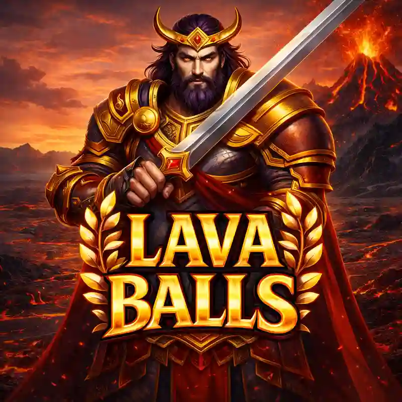 Lava Balls Casino Game Interface - jl22